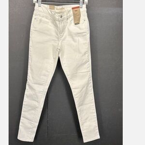 Levi's 311 Women's Shaping White Skinny Stretch Jeans, US 28, NWT